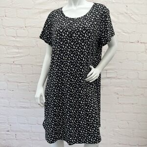 Agnes Orinda Women's Plus Size Nightgowns Loungewear Floral Pattern Sleepwear 1X